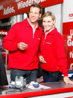 Unisex Zip Sweater Rot